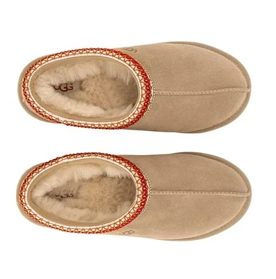 Auténticos Zapatos Para Mujer 100% UGG UGGBraid Tasman II Invierno Zapatillas Arena Nuevos en Caja Foto 1 de 4