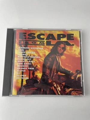 Vintage Escape from L.A. Soundtrack CD 1996 Tool Deftones White Zombie Tori Amos - Image 1 of 4