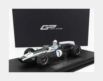 1:18 GP REPLICAS Cooper F1 T53 #1 Winner British Gp 1960 Brabham GP160AWD - Immagine 1 di 2