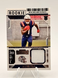 2024 Panini Contenders Ja'Lynn Polk RC Patch - Picture 1 of 2