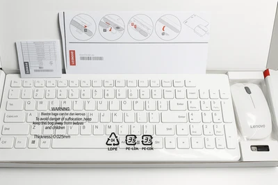 Lenovo 510 Wireless Keyboard & Mouse Combo – New Other – GX30W75336 – 103P US En Foto 1 de 4