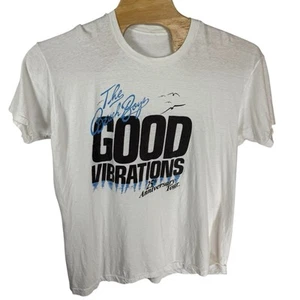 Camiseta blanca vintage The Beach Boys Good Vibrations gira 25 aniversario **LEER - Imagen 1 de 6