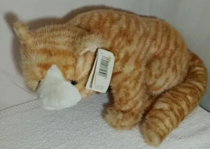 Gato atigrado realista de colección The Heritage Collection Ganz Bros. Etiquetas originales - Imagen 1 de 10