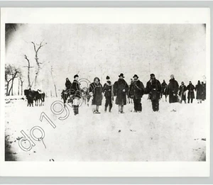 COL MILES Preps For Raid Against SIOUX Leader CRAZY HORSE 1877 Photo 1970s Print - Picture 1 of 2
