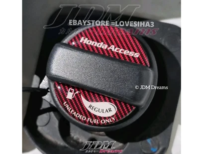Pegatina decorativa de tapa de combustible JDM para Honda Jazz Fit City Hatchback HRV - Honda Access Foto 1 de 4