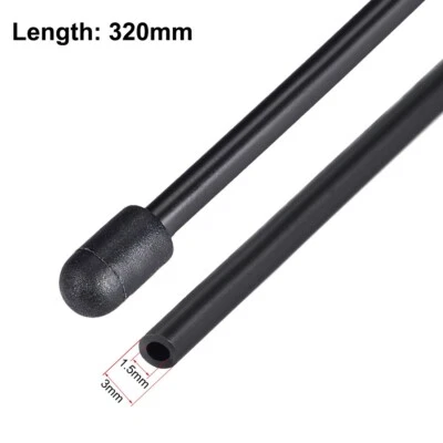 Upgrade 320mm RC Antenna Plastic Tube Black with Cap RC Car, Boat Aerial - UK - Image 1 of 2