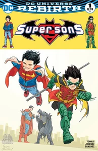 DC Comics - Super Sons #1 (Cvr A) Hall of Comics/CBCS Frank Quitely Variant - Imagen 1 de 2