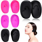 Hair Dye Shield Ear Covers - 4 Pairs Silicone Protectors