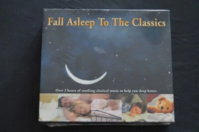 Fall Asleep to the Classics (CD, 2003 3-Disc Set) NEW - Image 1 of 2