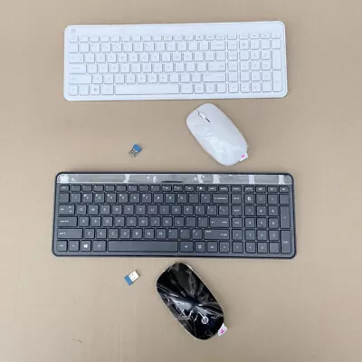 Sk2063 SM2063  Wireless keyboard mouse set for HP notebook desktop computer - Image 1 of 4