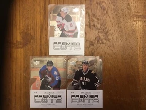 2009-09 U D Black Diamond Premier Die Cut 3 Card Hockey Lot - Bild 1 von 2