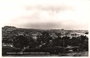 Banbridge Looking South From Harmony Hill Down Northern Ireland Postcard RPPC - Picture 1 of 2