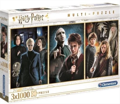 Puzzle 3 x 1000 elementów. Harry Potter Foto 1 de 1