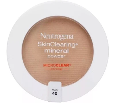 Neutrogena Skin Clearing Mineral Powder 40 NUDE New - Image 1 of 2