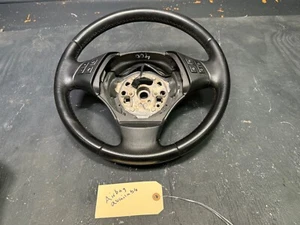 07-13 BMW E90 E91 335I 328I 325I BASE 3 SPOKE STEERING WHEEL *Worn - Picture 1 of 7