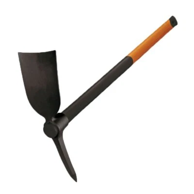 FISKARS Spitzhacke und Breithacke, extra breite Hackseite Länge 90cm, 3Kg, 10022 - Bild 1 von 2