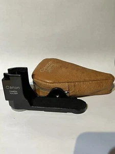 Vintage Canon Rangefinder Camera Holder With Case Excellent Made in Japan - Picture 1 of 5