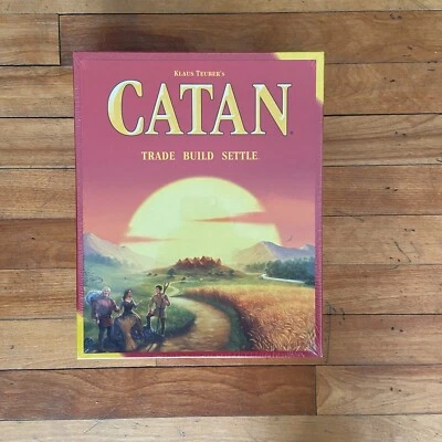 Catan Trade Build Settle Strategy 棋盘游戏 全新未拆封 Klaus Teuber — 第 1/3 张图片