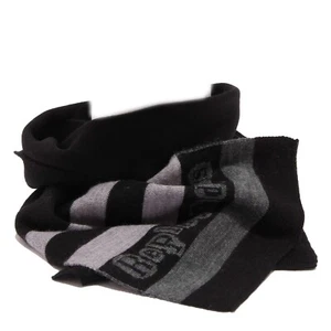 3753T baby scarf REPLAY & SONS grey/black scarf boy kid - Picture 1 of 4
