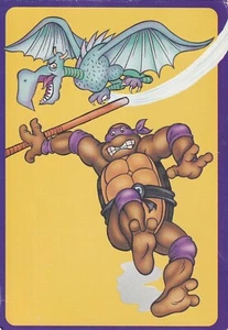 Vintage 1990s Postcard - Teenage Mutant Ninja Turtles Donatello - POSTED & USED - Picture 1 of 1