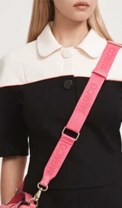 MIMCO Webbing Bag SHOULDER Strap In Watermelon RRP $59.95 New ❤❤❤ - Picture 1 of 8