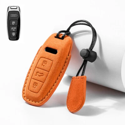 For Audi A7 A8 A6L A3 Q5 Q7 Q8 E-Tron Remote Smart Key Fob Case Cover Protector Foto 1 de 4