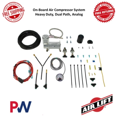 Controlador de carga Air Lift 25856 I, doble trayectoria, sistema de compresor de aire integrado, HD Foto 1 de 4