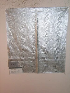 Kravet Couture, Gator Glam, Faux Alligator Skin, 16" W X 18" L, Color Sterling - Picture 1 of 2