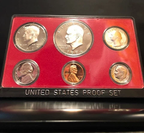 1974-s Proof Set From The San Francisco Mint Cover