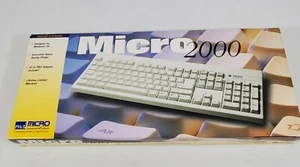 Micro 2000 Windows 95 White Keyboard Sealed  In The Box MICRO INNOVATIONS - Picture 1 of 12