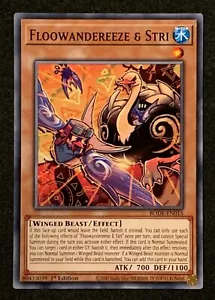 Floowandereeze & Stri | BODE-EN015 | Common | 1st Edition | YuGiOh TCG - Picture 1 of 3