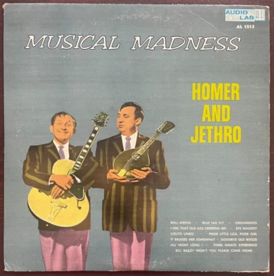 Homer And Jethro – Musical Madness Vinyl Record Foto 1 de 3