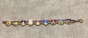 Vintage Landmarks of France Charm Bracelet-7” - Picture 1 of 4
