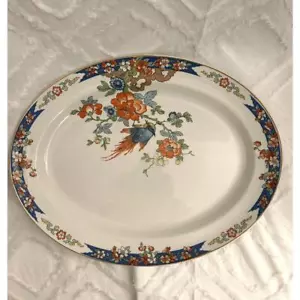 Wood and Sons England Bird 14" Platter - Picture 1 of 8