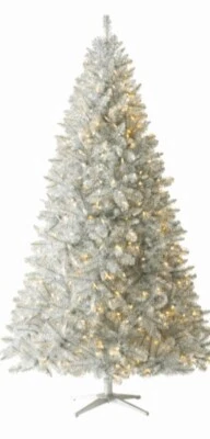 Oropel plateado 6' árbol de Navidad por árbol clásicos Balsam Hills  Foto 1 de 4