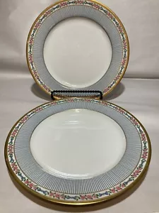 Christian Dior Dior Rose Dinner plate 10 7/8” Excellent Condition Set Of 2 - Picture 1 of 6
