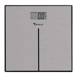 Detecto D133 Deluxe Modern Stainless Steel Body Weight Bathroom Scale Digital... - Picture 1 of 5