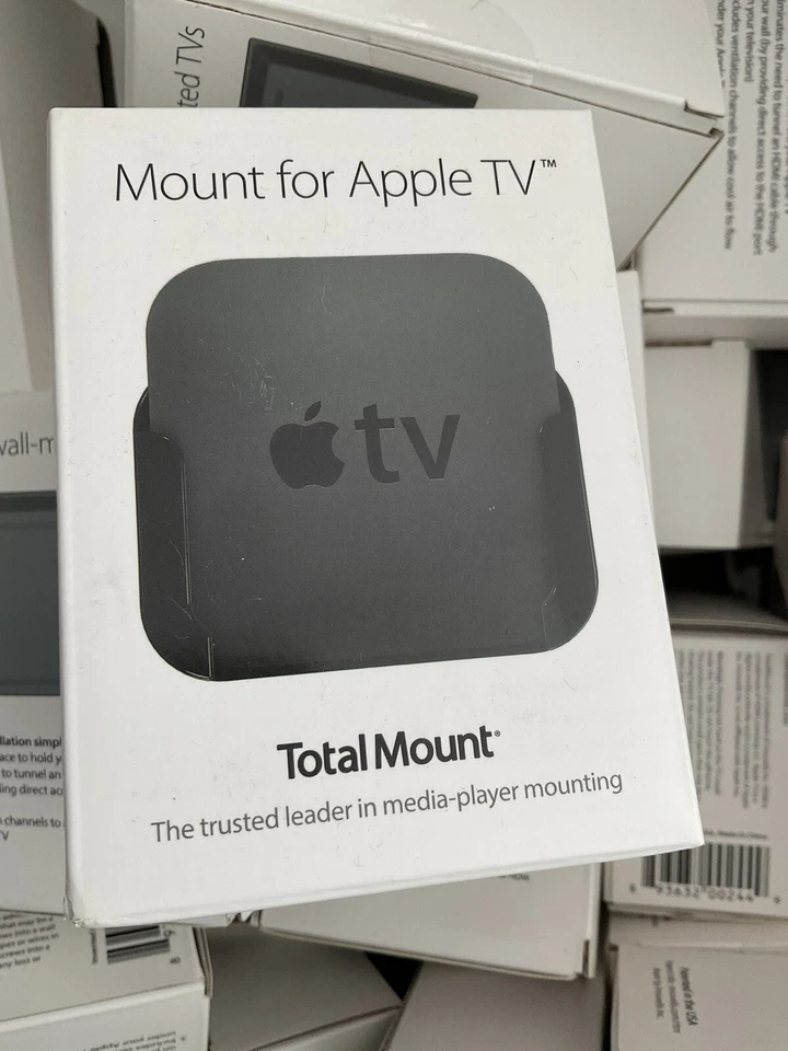 Apple TV Mount Bracket Holder Wall Case Mounting TotalMount 4th Compatible Tax0