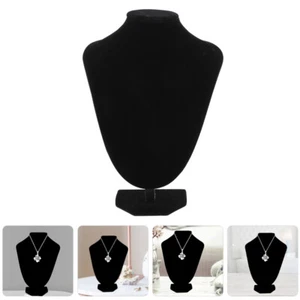  Soporte de viaje para exhibición de collar modelo de cuello organizadores bustos de joyería - Imagen 1 de 12