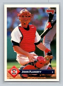 1993 Donruss #561 John Flaherty Boston Red Sox Baseball Card - Picture 1 of 2