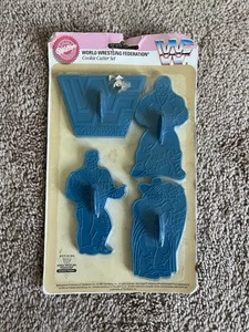 WWF WORLD WRESTLING FEDERATION AUSSTECHER SET Hulk Hogan Macho Man Big Boss - Bild 1 von 3
