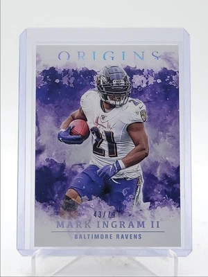MARK INGRAM II 2020 ORIGINS FOOTBALL SILVER RAVENS /79 Q0398 - Image 1 of 2