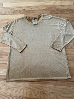 Camiseta boutique Tempo Paris de gran tamaño Good Ombré nueva con etiquetas S/M $56 Foto 1 de 4