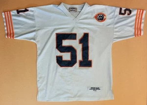 Chicago Bears Dick Butkus #51 Jersey Jeff Hamilton Players of Century Size L - Picture 1 of 9