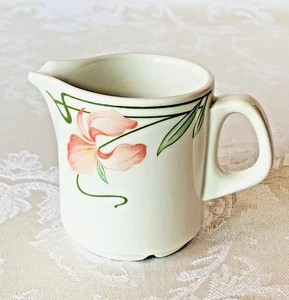 Villeroy und Boch Mini Klein Einzel Milchkännchen Krug MIAMI Pfirsich Blumen 3 Unzen - Bild 1 von 6