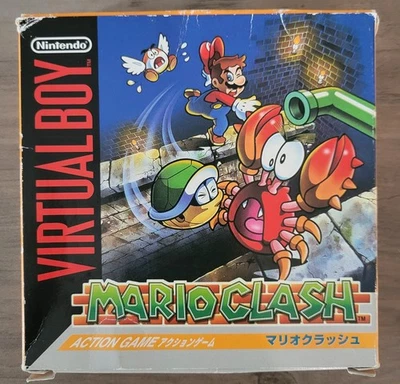 Mario Clash Virtual Boy (Japan Import) W/ Case & Manual *Case Has Wear* - Image 1 of 4