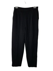 St John Santana Knit pants black women's size 4 - Picture 1 of 3