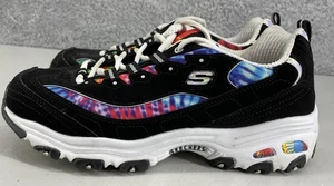 Skechers Sneaker schwarz bunt Damen Gr. 9 SN: 149015 Schnürschuhe Wanderschuhe - Bild 1 von 13