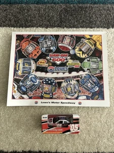 2005 Lowes Motor Speedway - USW-GM Quality 500 -Magazine Program w Replica Car - Picture 1 of 11