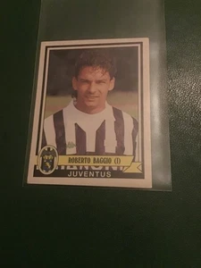 PANINI CALCIATORI 1992-93 🇮🇹ROBY  BAGGIO JUVENTUS ⚫️⚪️# 187 ESAURITO COME FOTO - Bild 1 von 2